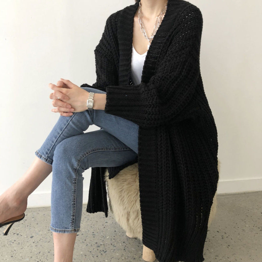 Rosgrove | Women - Open Front Cardigan with Casual Details