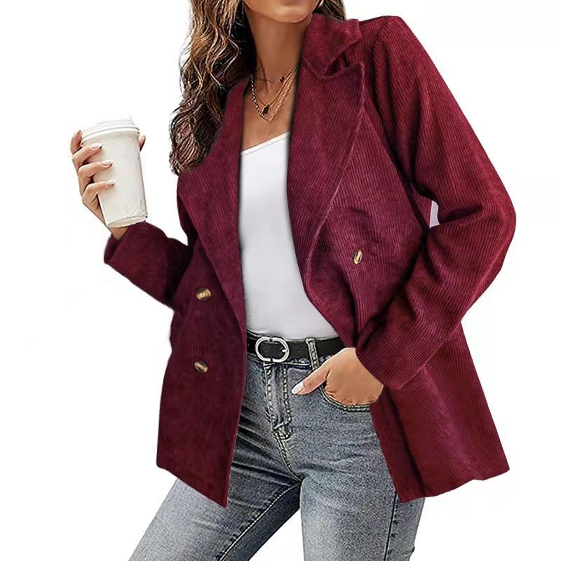Rosgrove | Women - Corduroy Blazer - Casual Style