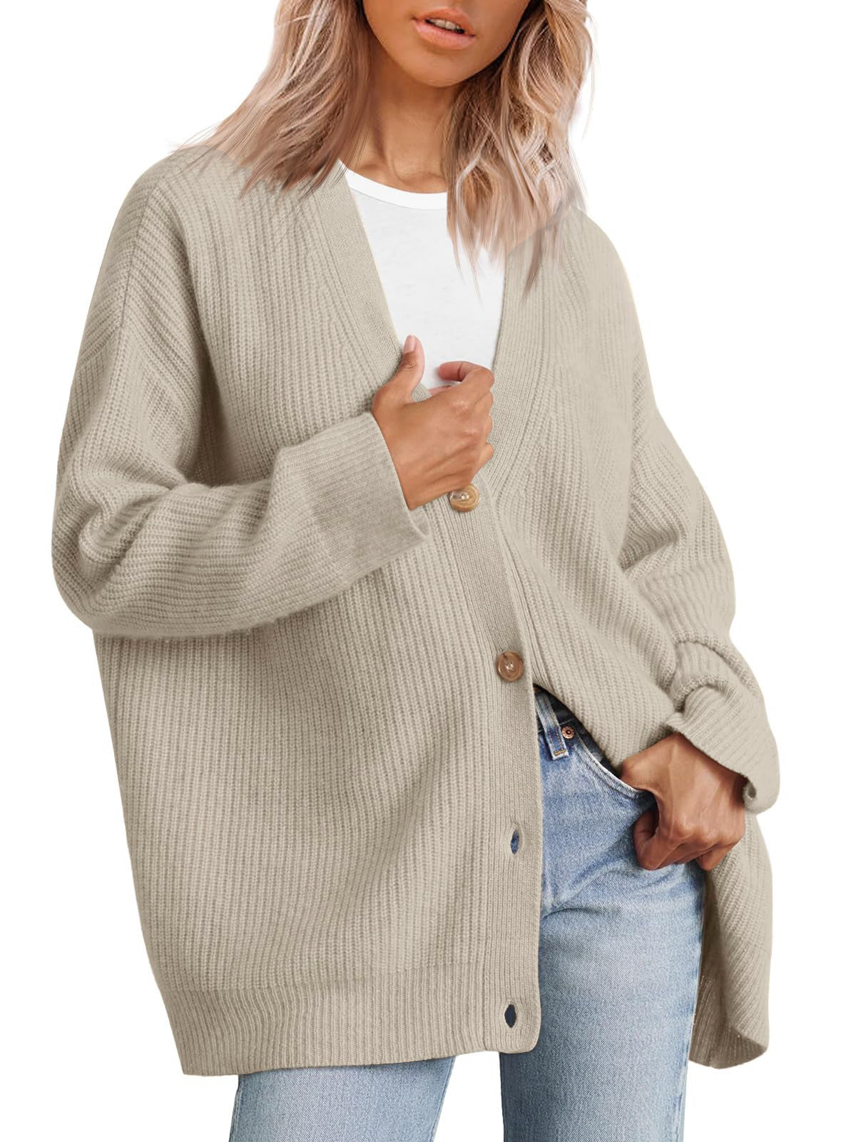Rosgrove | Women - Knit Cardigan - Button-Up