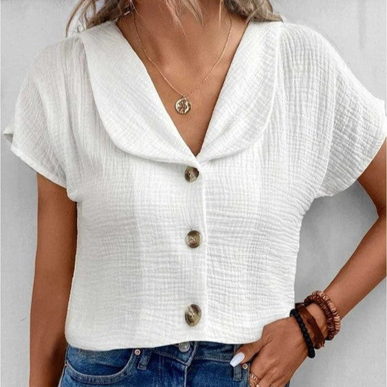 Rosgrove | Women - Blouse - Collared - Casual Button-Up