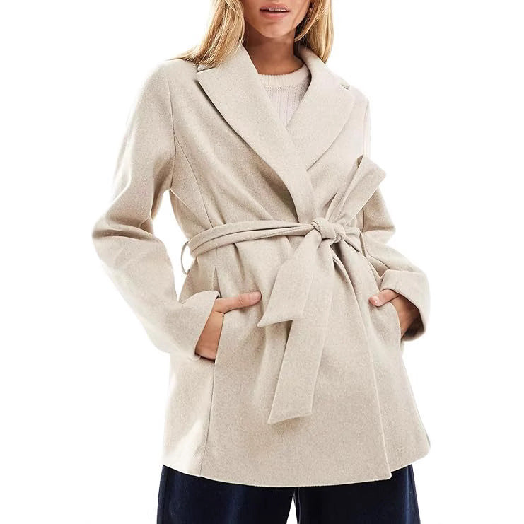 Rosgrove | Women - Elegant Wrap Jacket - Comfortable Fit