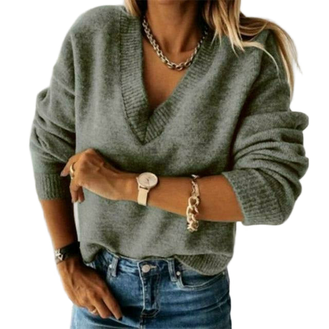 Rosgrove | Women - Loose Jumper - V-neck