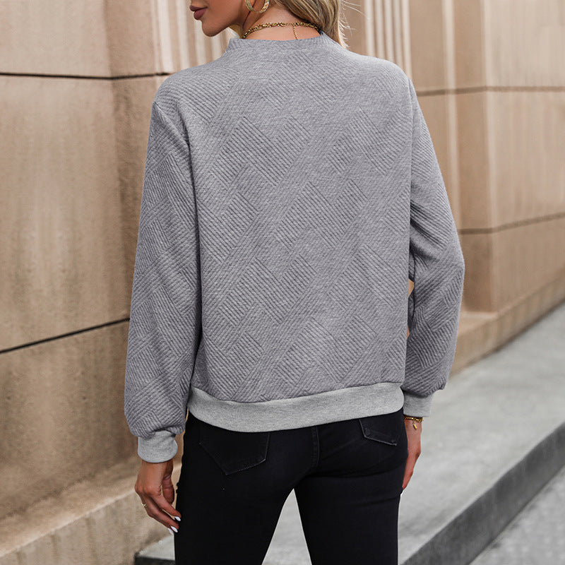 Rosgrove | Women - Wrap Design Knitted Jumper - Button Details