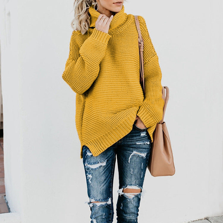 Rosgrove | Women - Turtleneck Jumper - Cozy Knit Wear