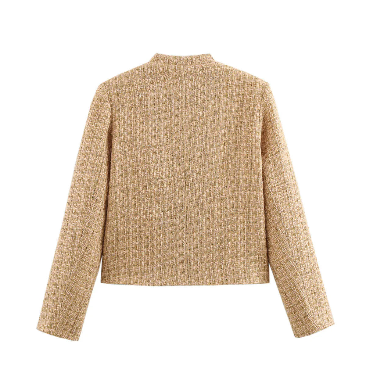 Rosgrove | Women - Tweed Blazer Jacket with Elegant Button Details