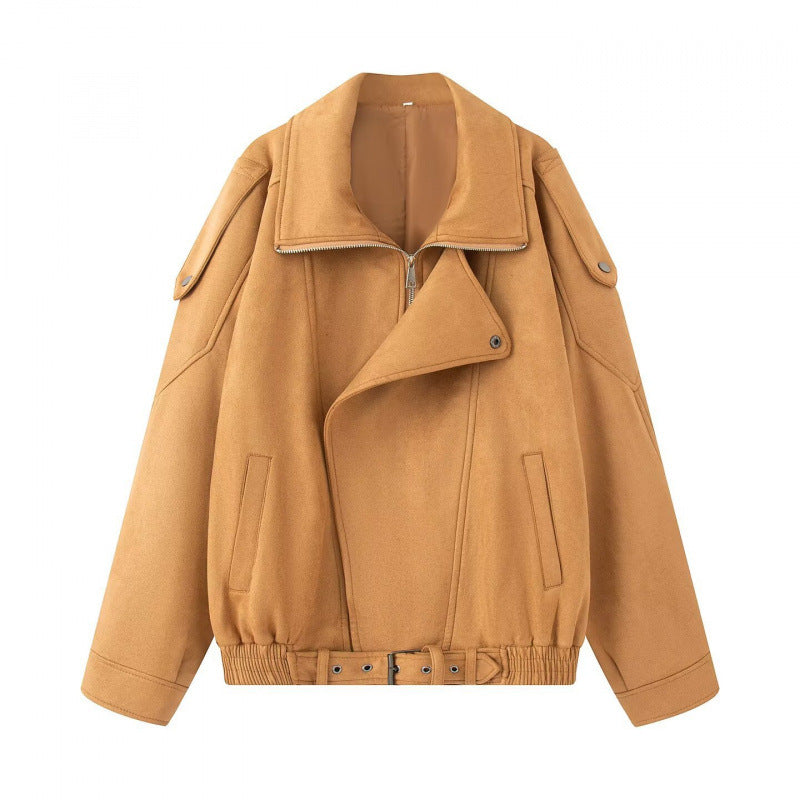 Rosgrove | Women - Soft Feel Oversize Jacket - Casual Style