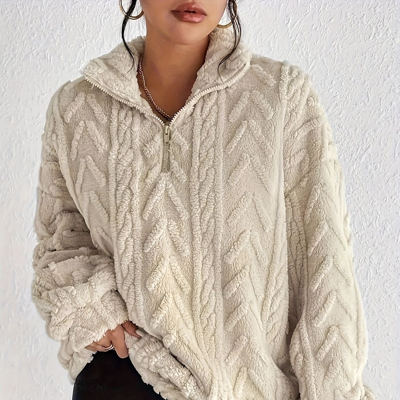 Rosgrove | Women - Fleece Jumper with High Collar