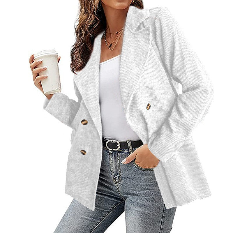 Rosgrove | Women - Corduroy Blazer - Casual Style