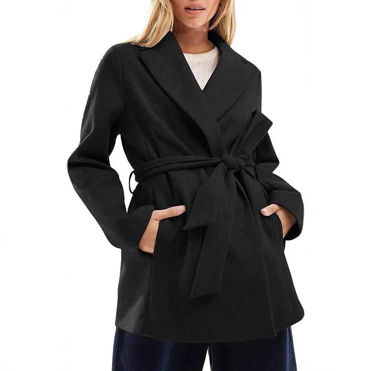 Rosgrove | Women - Elegant Wrap Jacket - Comfortable Fit