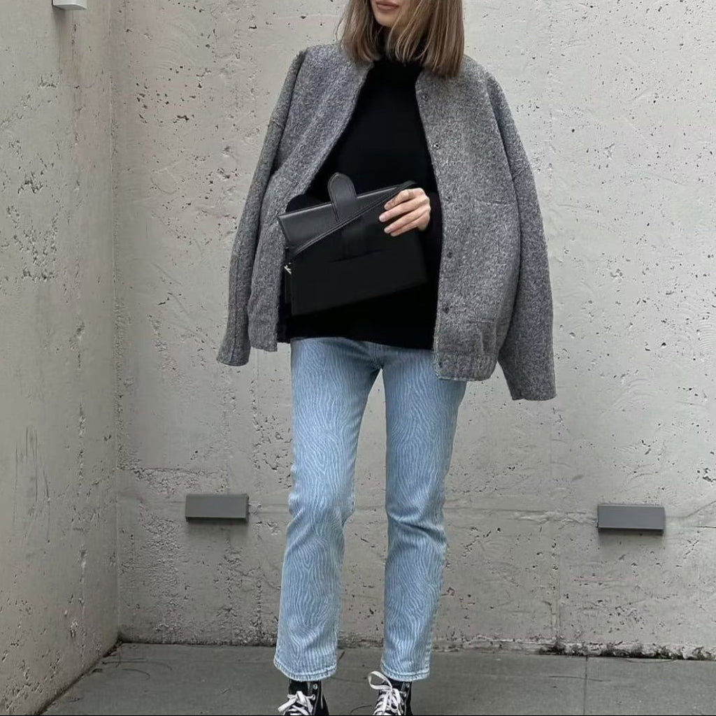 Rosgrove | Women - Casual Oversized Jacket - Light Weight