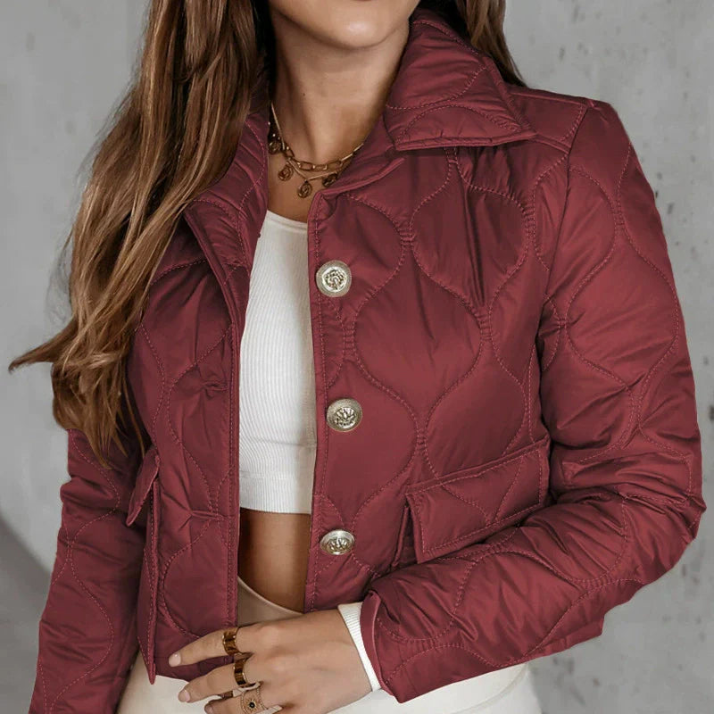 Rosgrove | Women - Cropped Fit Quilted Jacket – Lightweight