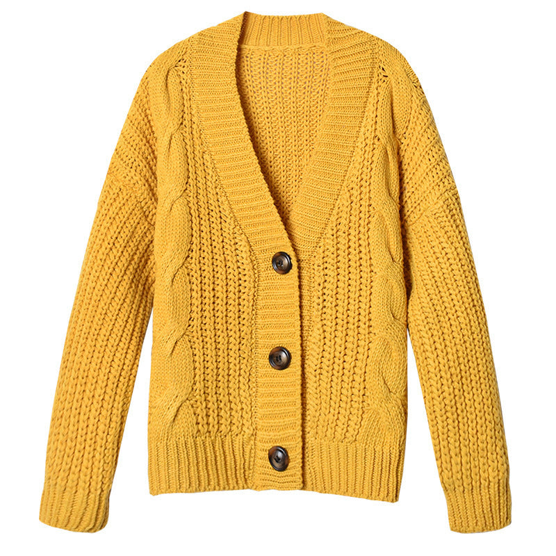 Rosgrove | Women - Chunky Knit Cardigan - V-Neck