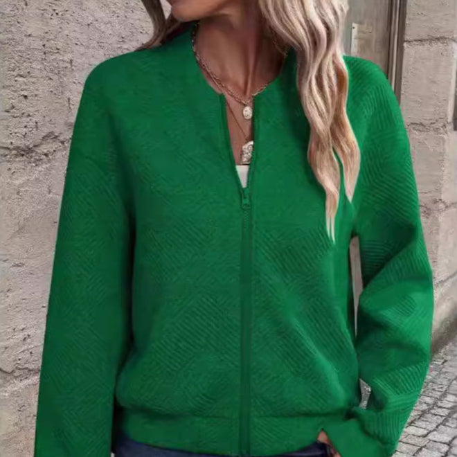 Rosgrove | Women - Structured Bomber Jacket - Casual Style