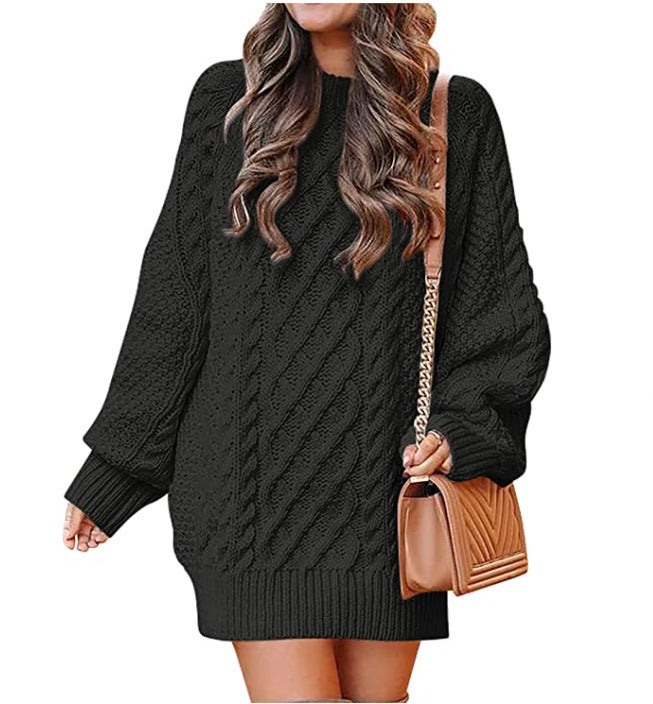 Rosgrove | Women - Casual Large Knitted Jumper - Cable Knit Style
