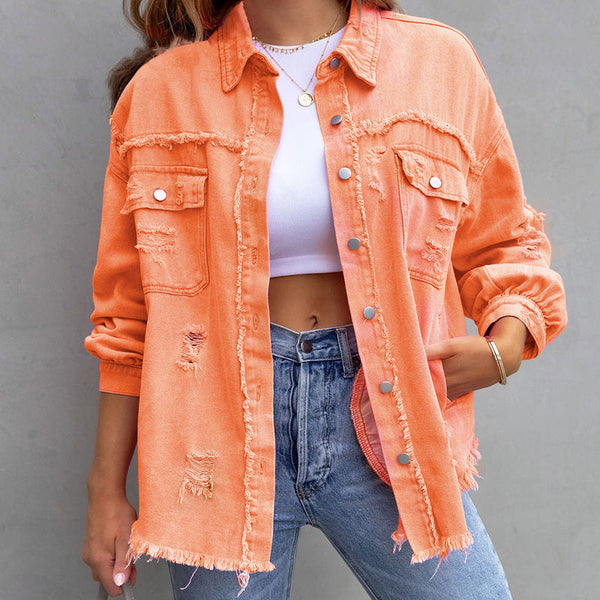 Rosgrove | Women - Denim Jacket - Relaxed Fit
