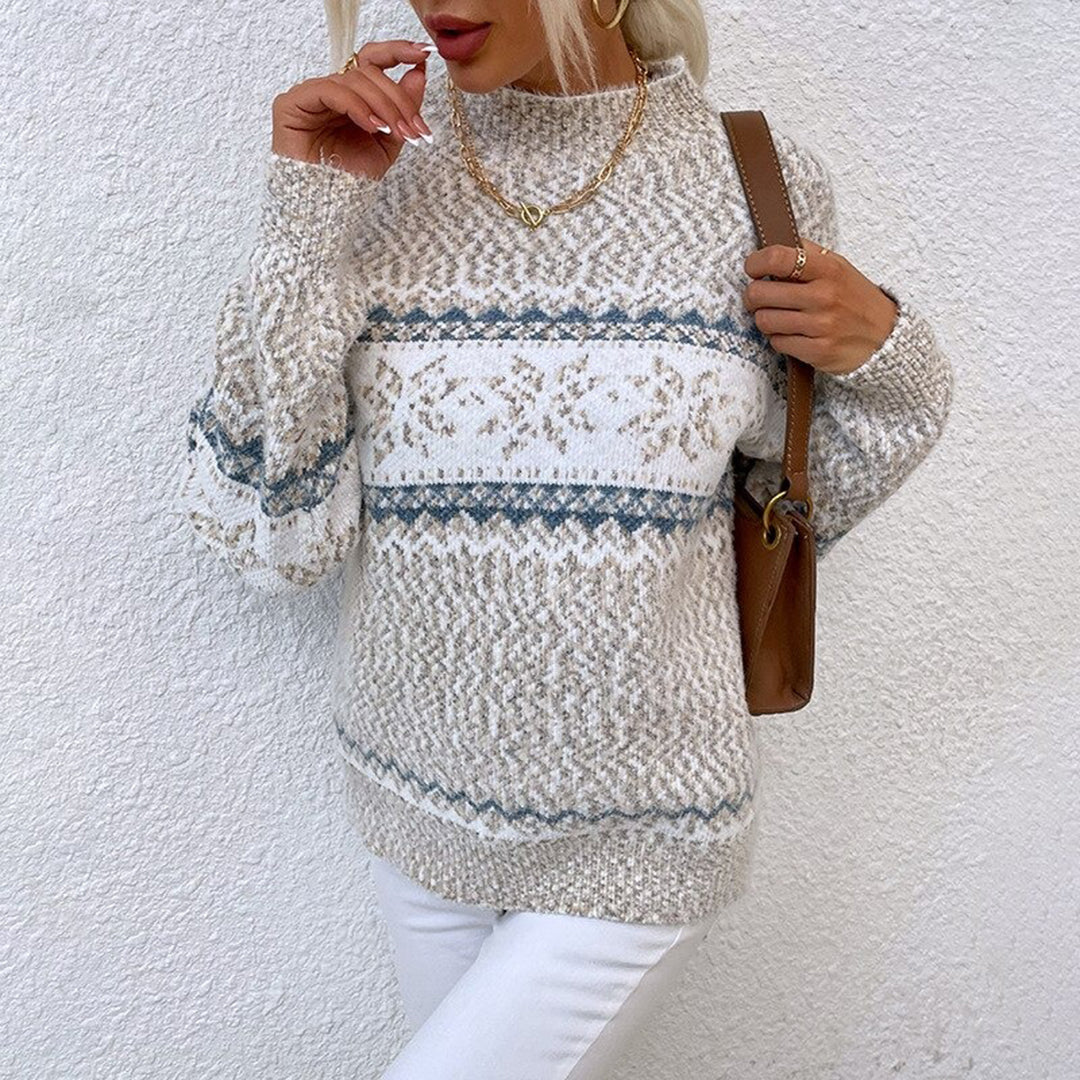 Rosgrove | Women - Knitted Jumper - Snowflake Pattern