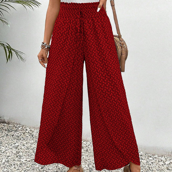 Rosgrove | Women - Wide-Leg Trousers - Lightweight Fabric