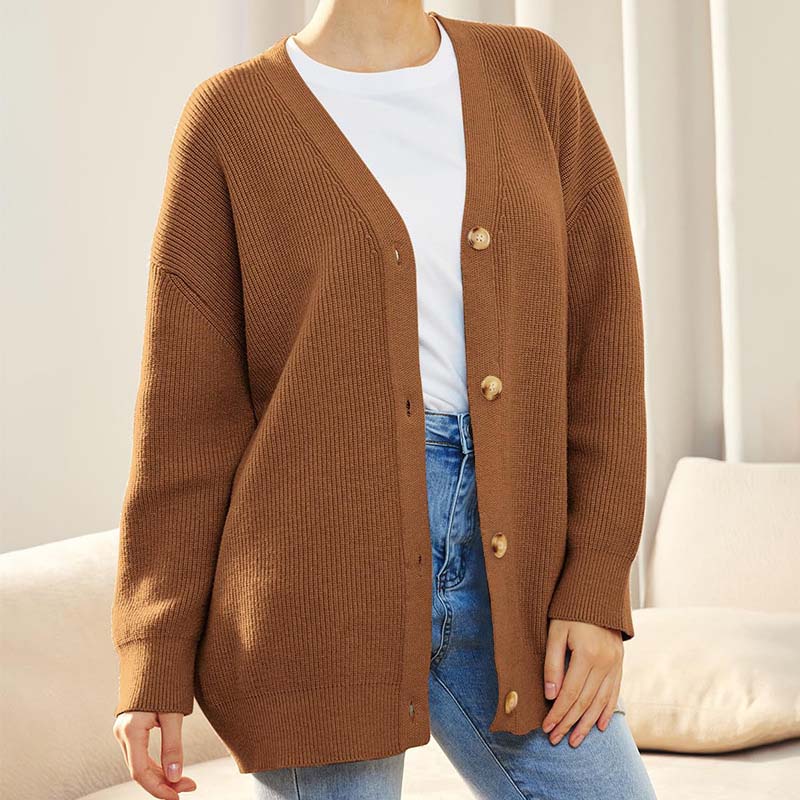 Rosgrove | Women - Knitted Cardigan - Casual Autumn Style