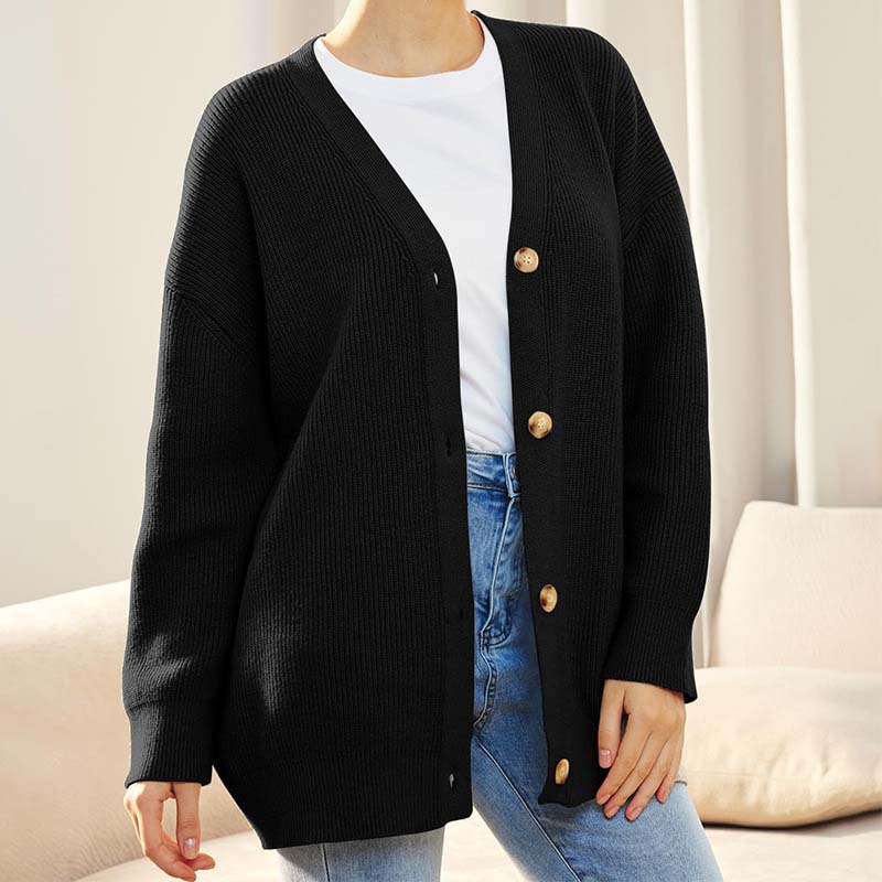 Rosgrove | Women - Knitted Cardigan - Casual Autumn Style