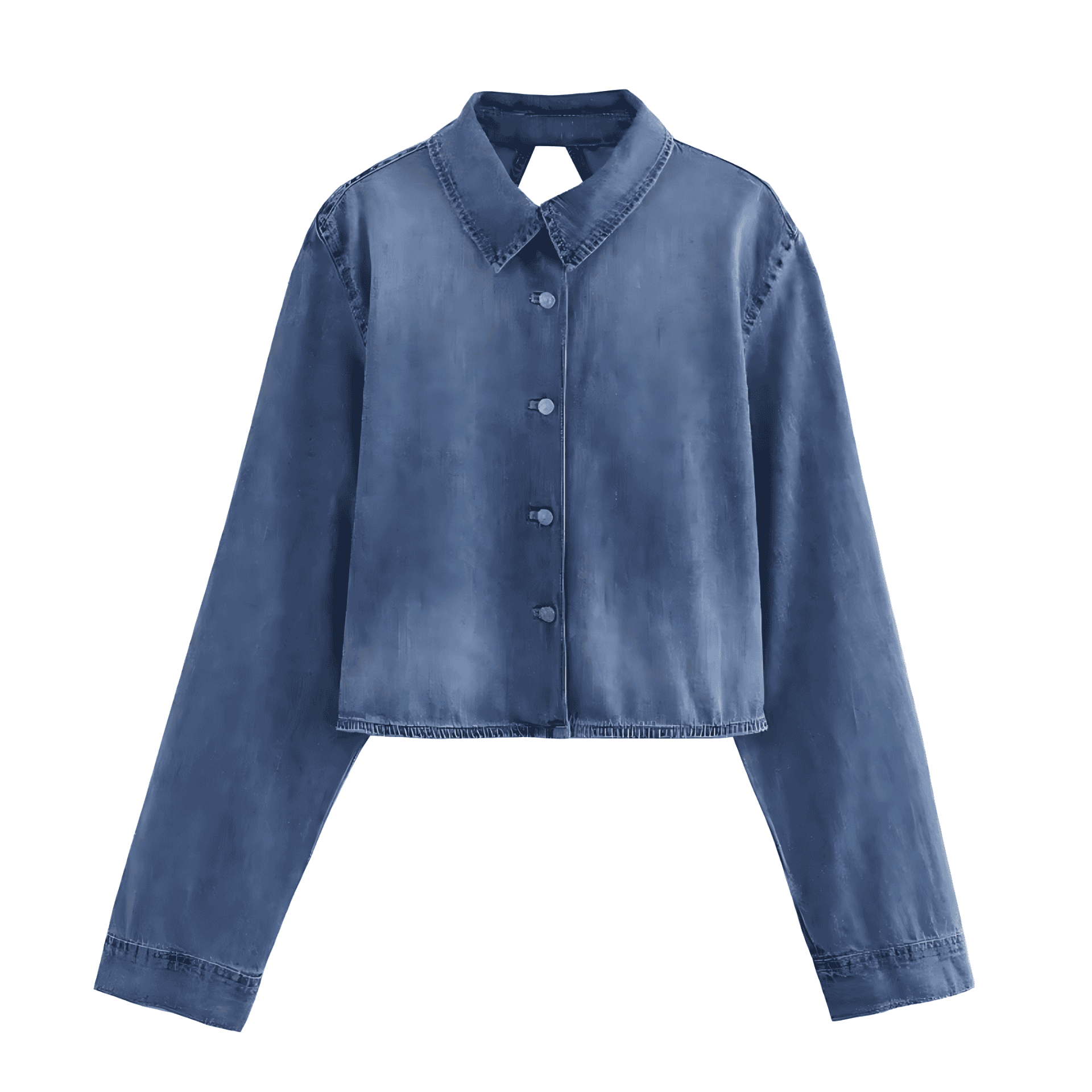 Rosgrove | Women - Backless Long Sleeve Jacket - Stylish Design