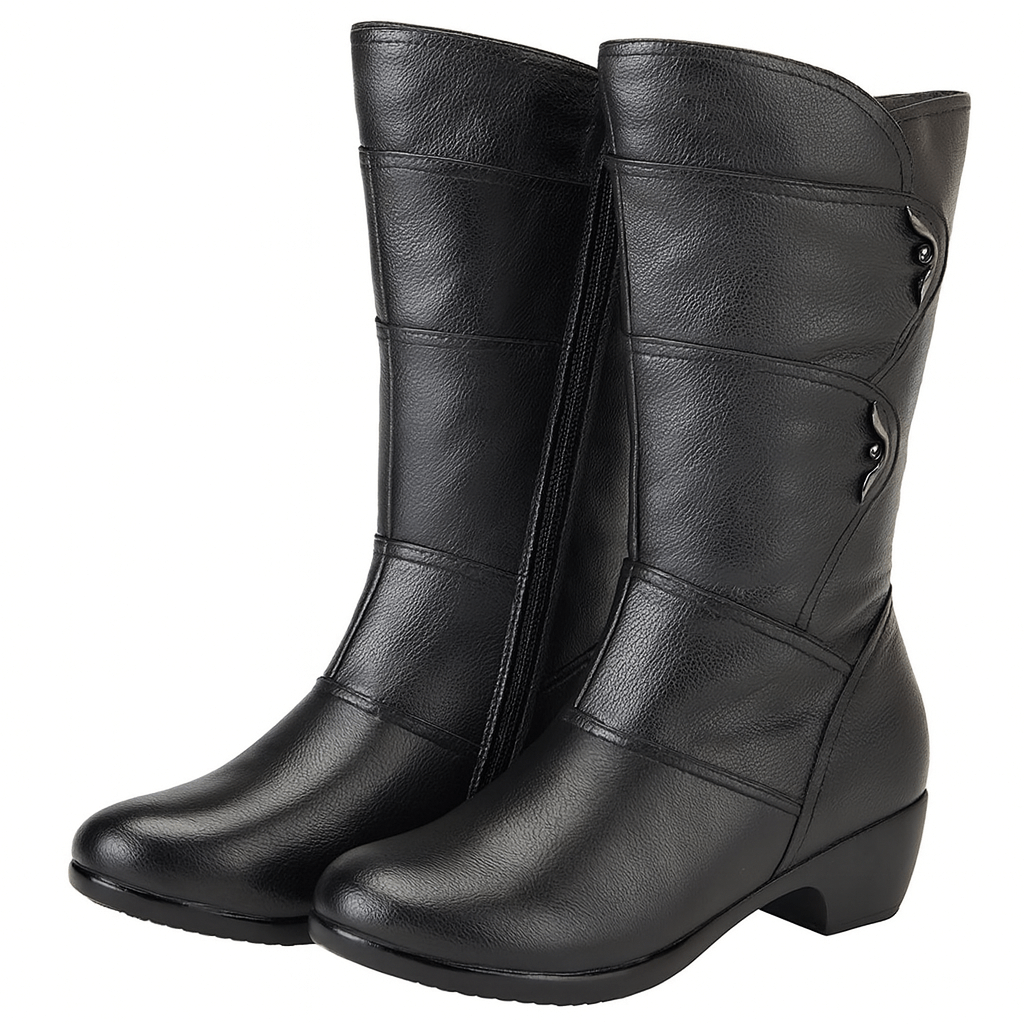 Rosgrove | Women - Black Winter Boots - Cozy & Warm