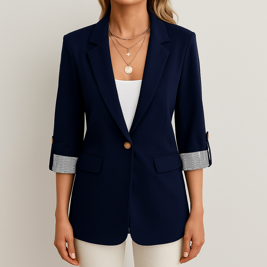 Rosgrove | Women - Blazer - Tailored Fit Roll-Up Sleeves