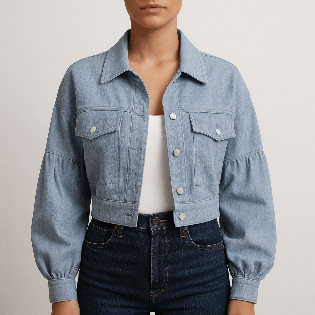 Rosgrove | Women - Blouson Jacket - Wide Sleeve Design