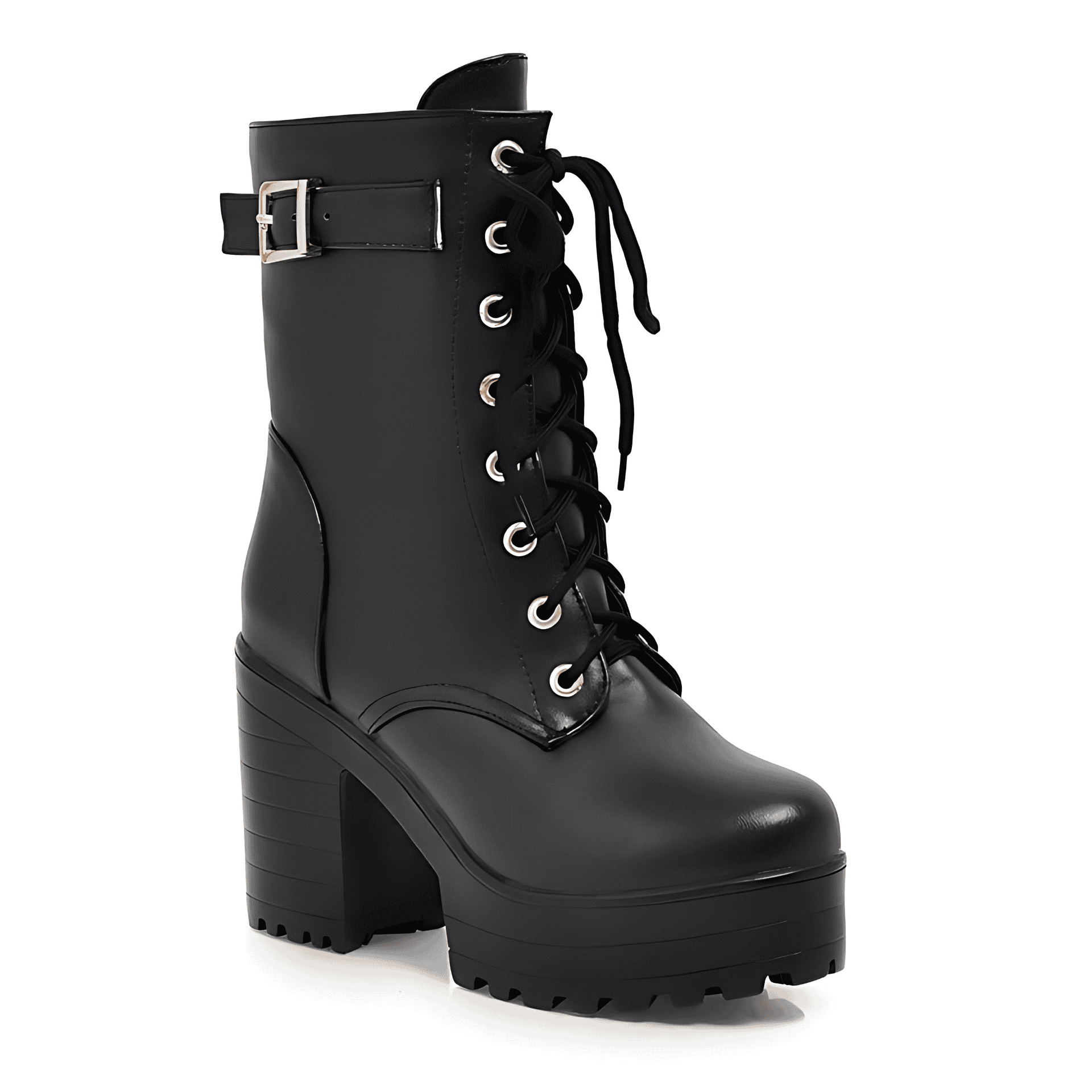 Rosgrove | Women - Boots - Lace Up with Buckle