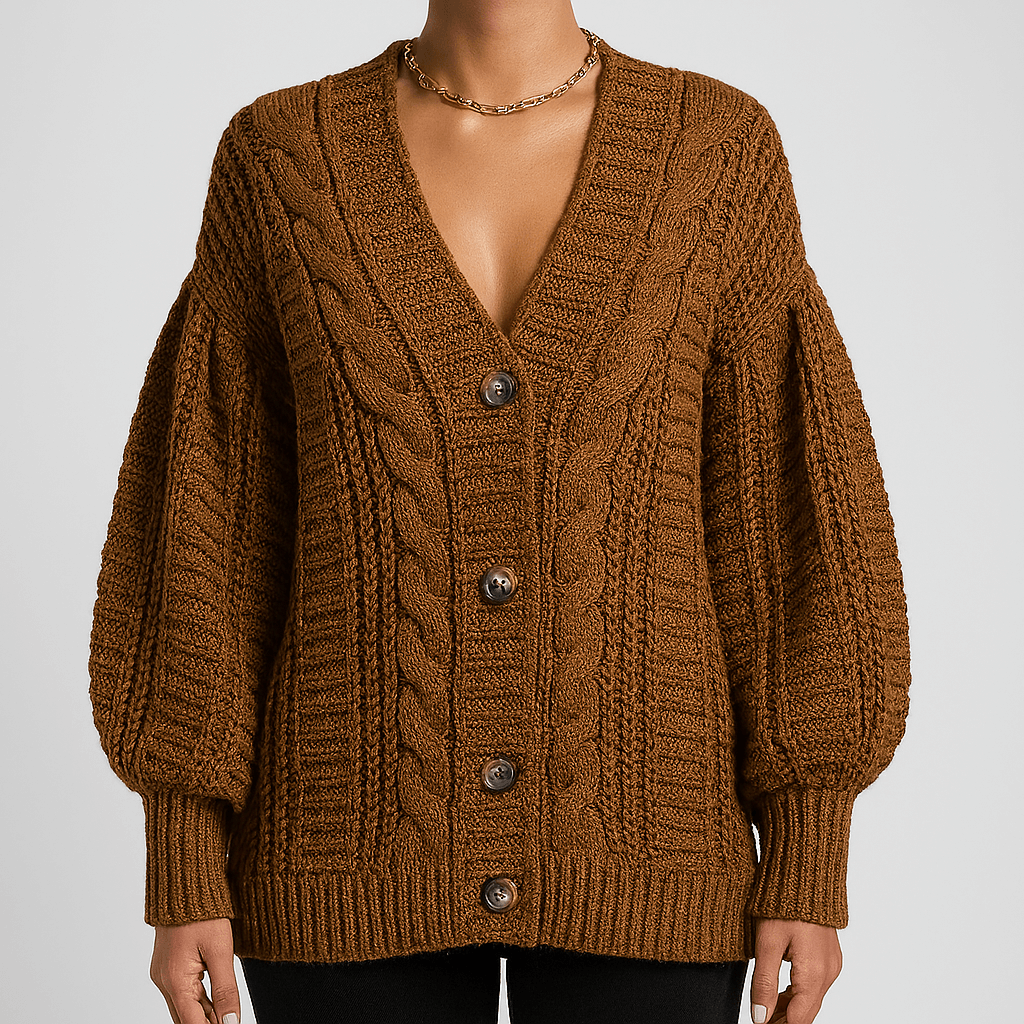 Rosgrove | Women - Wide Cable Knit Cardigan