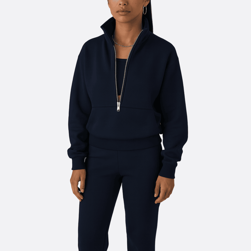 Rosgrove | Women - Casual Winter Set - Cozy Sweatshirt & Trousers
