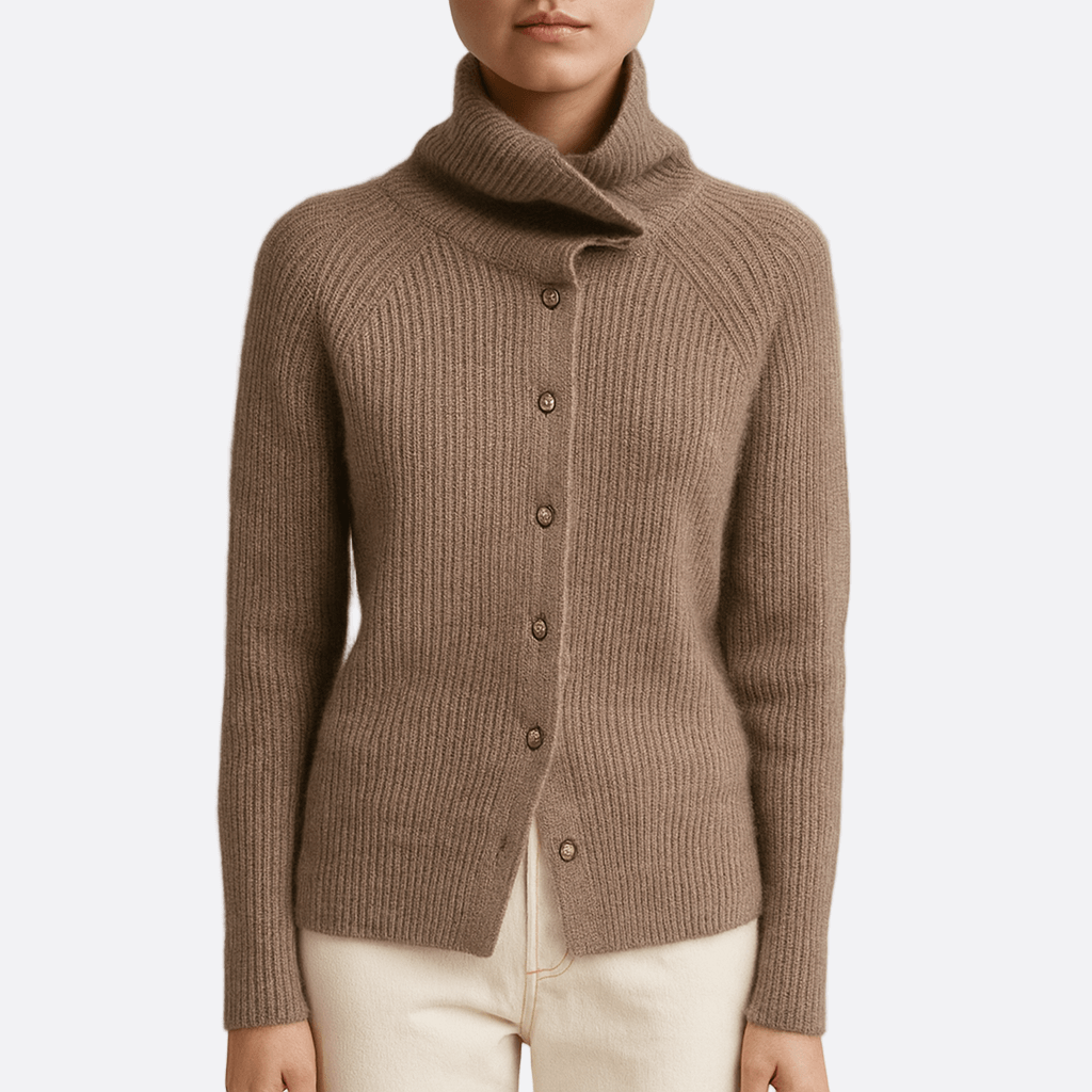 Rosgrove | Women - Chunky Knit Cardigan - Cozy Style