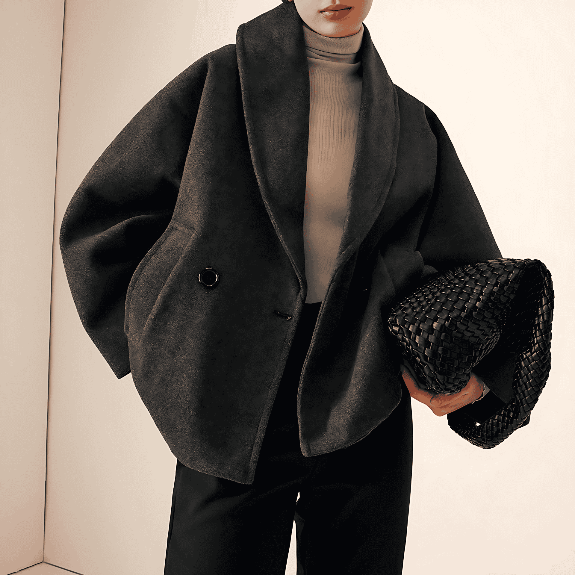 Rosgrove | Women - Classic Tweed Coat - Short Style