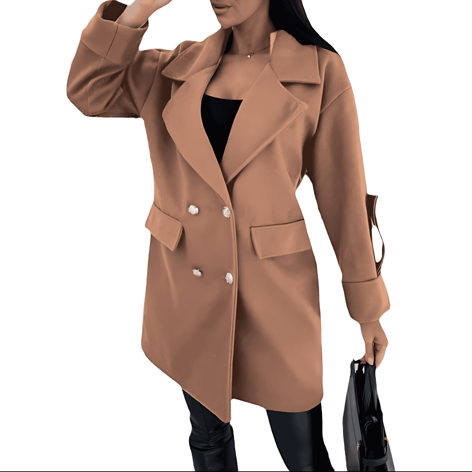 Rosgrove | Women - Cotton Blazer - Oversized Style