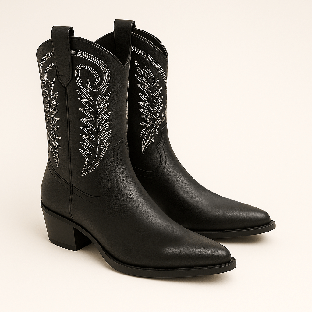 Rosgrove | Women - Cowboy Boots - Modern Block Heel