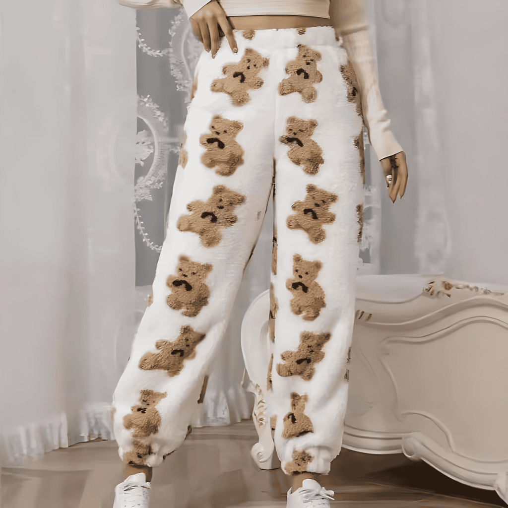 Rosgrove | Women - Cozy Print Fleece Trousers