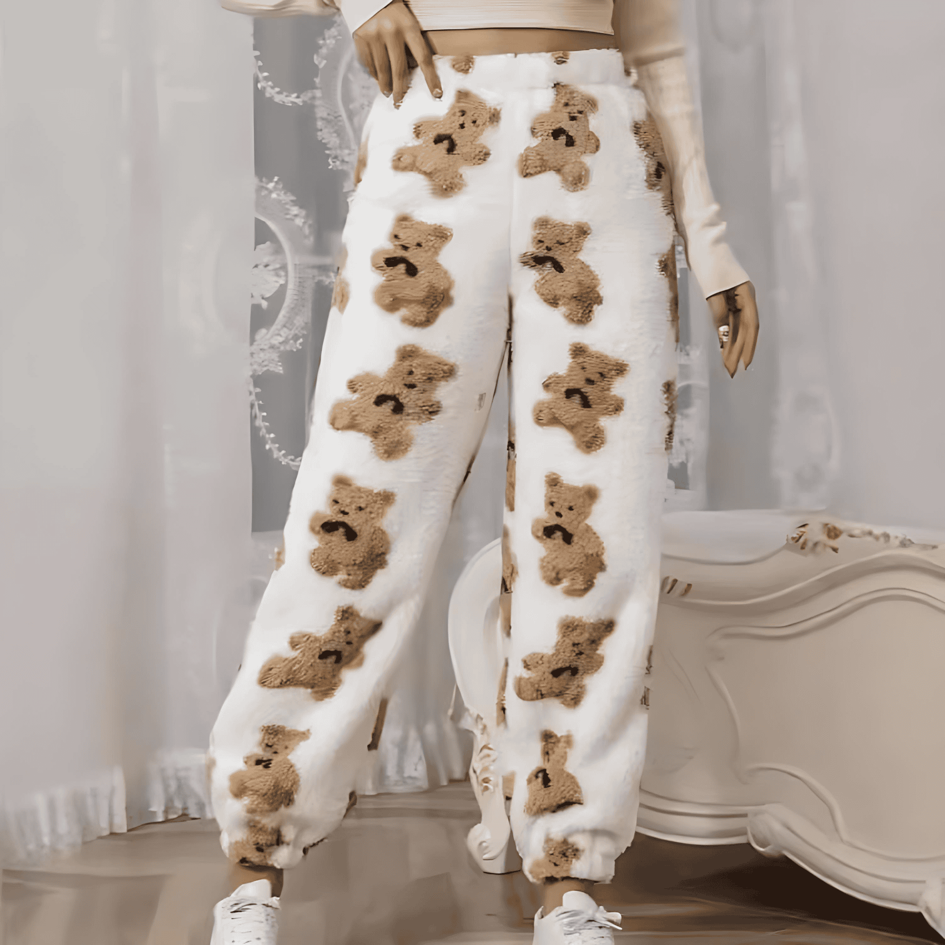 Rosgrove | Women - Cozy Print Fleece Trousers