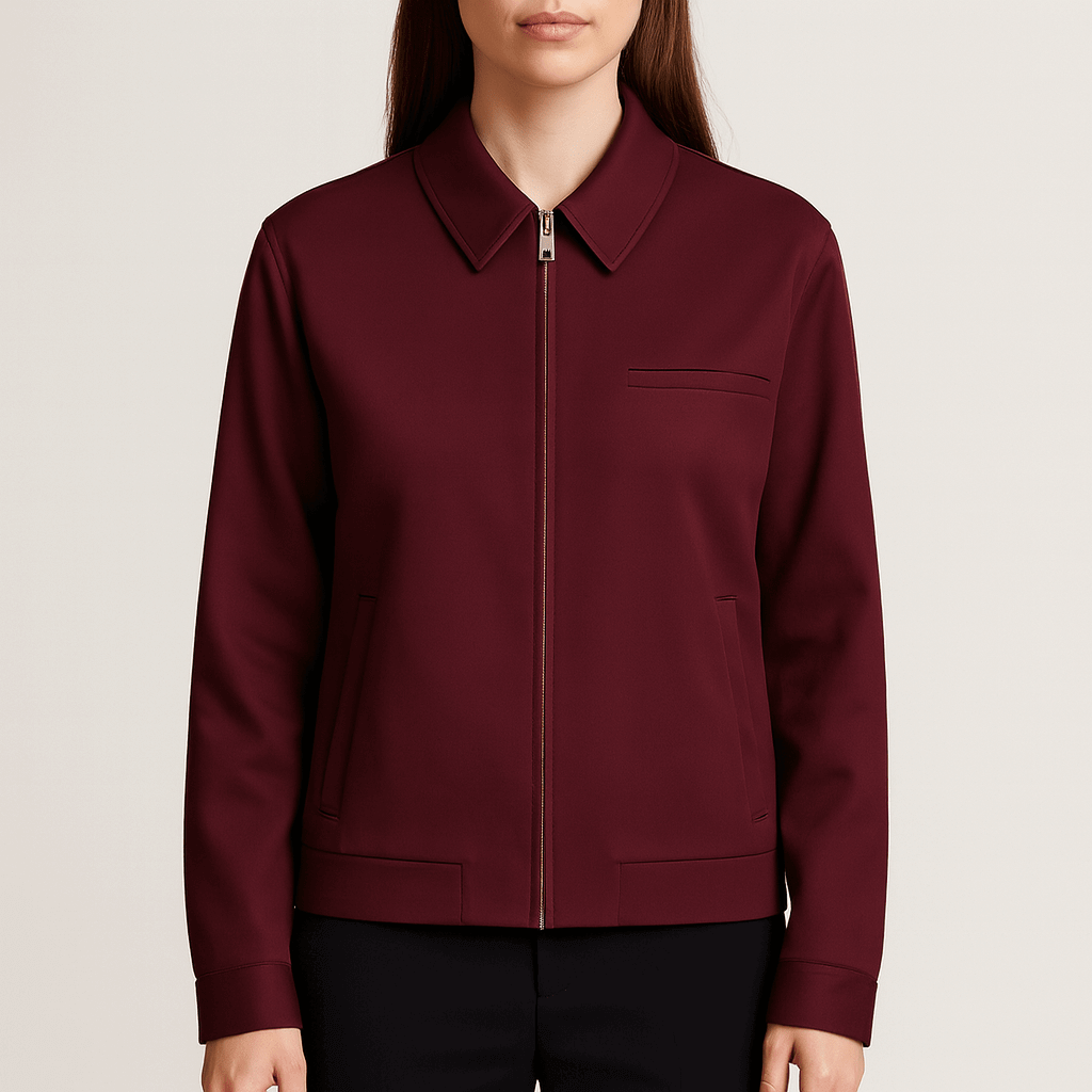 Rosgrove | Women - Cropped Bomber Jacket - Modern Fit