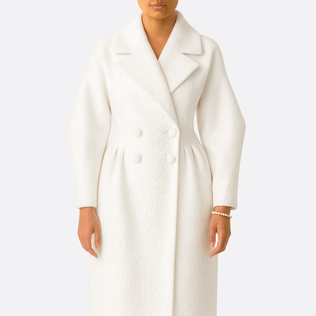 Rosgrove | Women - Double Breasted Coat with Wide Collar