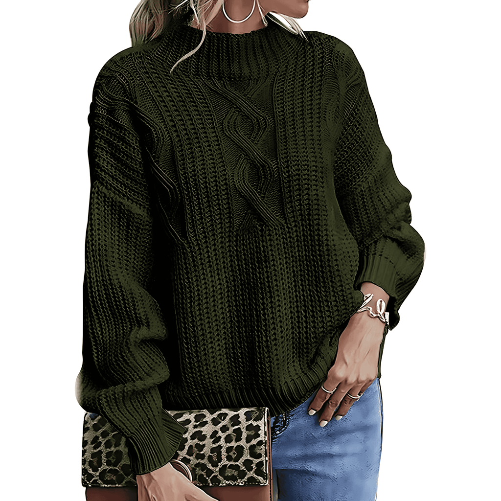 Rosgrove | Women - Elegant Cable Knit Jumper - Modern Style