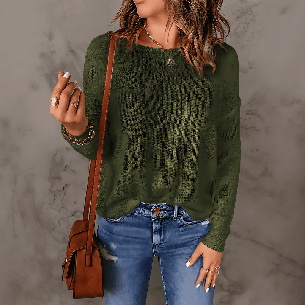 Rosgrove | Women - Elegant Casual Knitted Jumper - Wide Cut