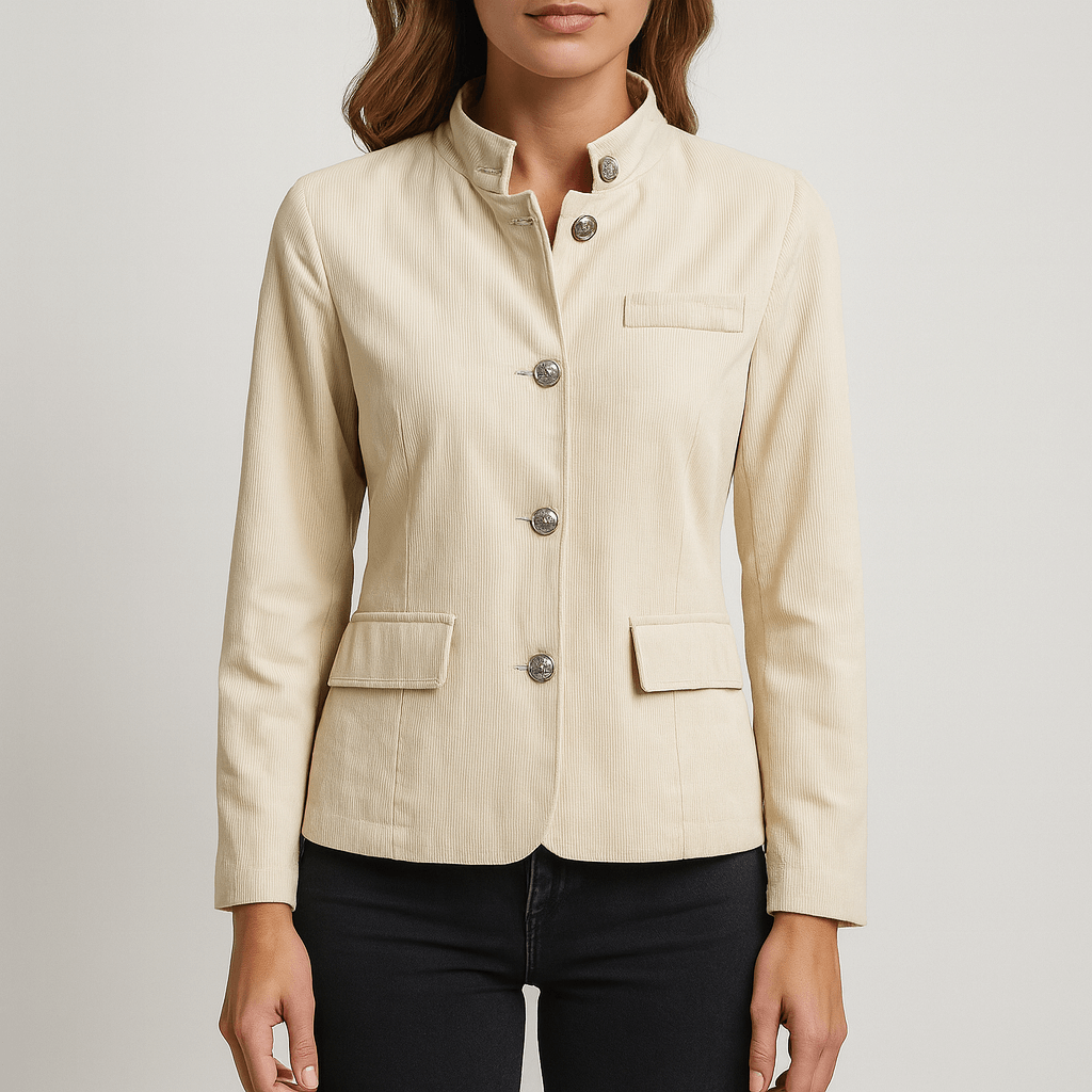 Rosgrove | Women - Elegant Jacket - Stand-Up Collar
