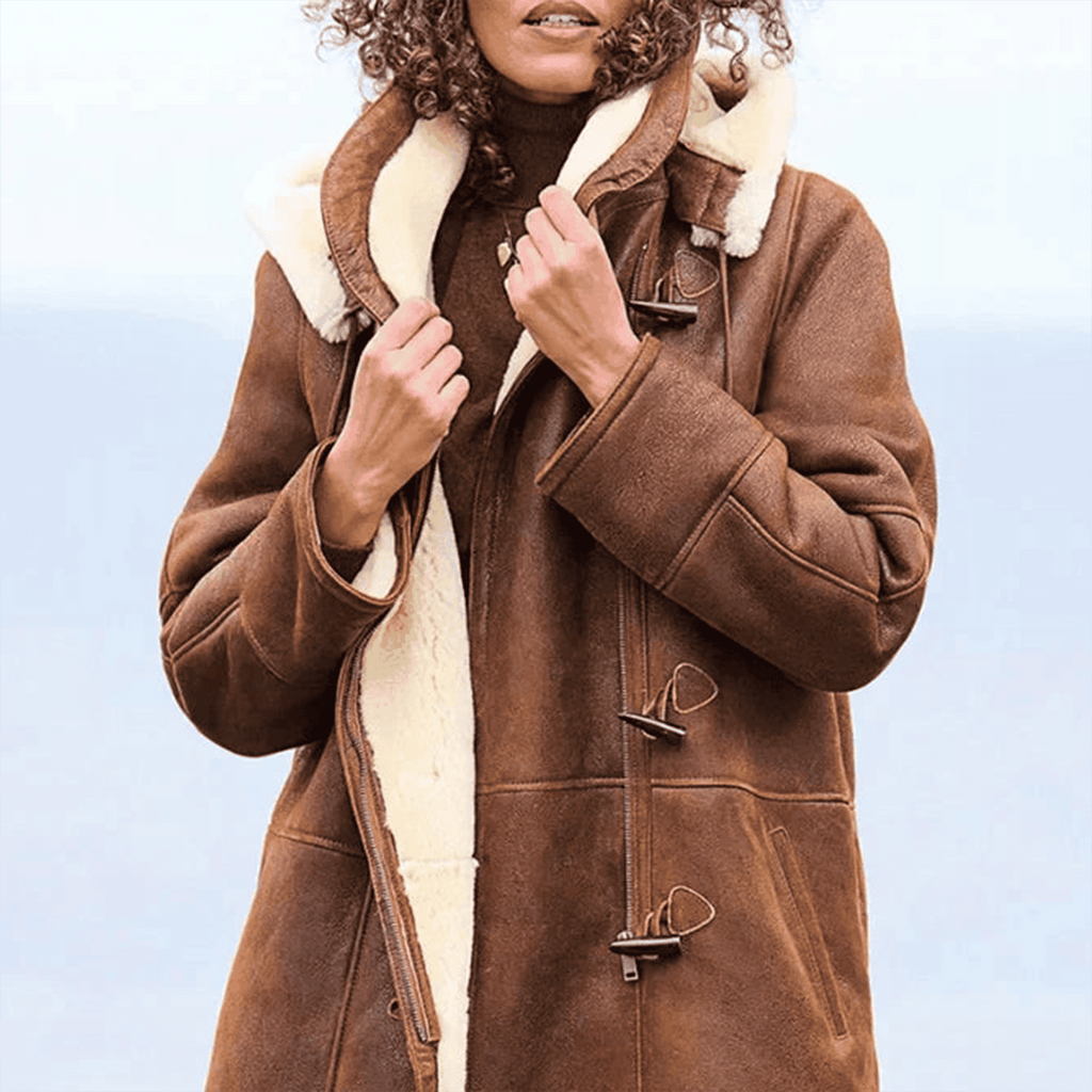 Rosgrove | Women - Elegant Long Jacket - Hooded