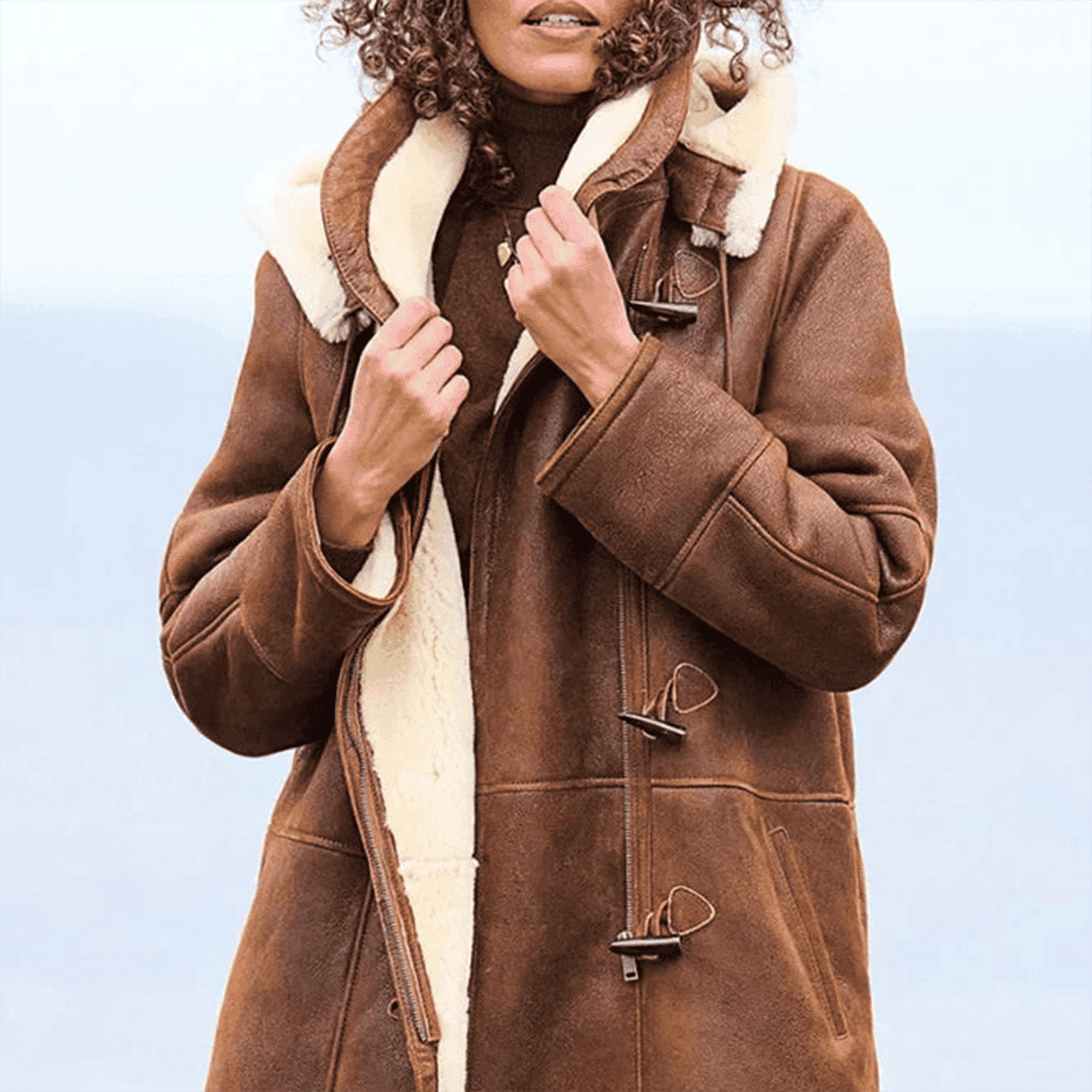 Rosgrove | Women - Elegant Long Jacket - Hooded