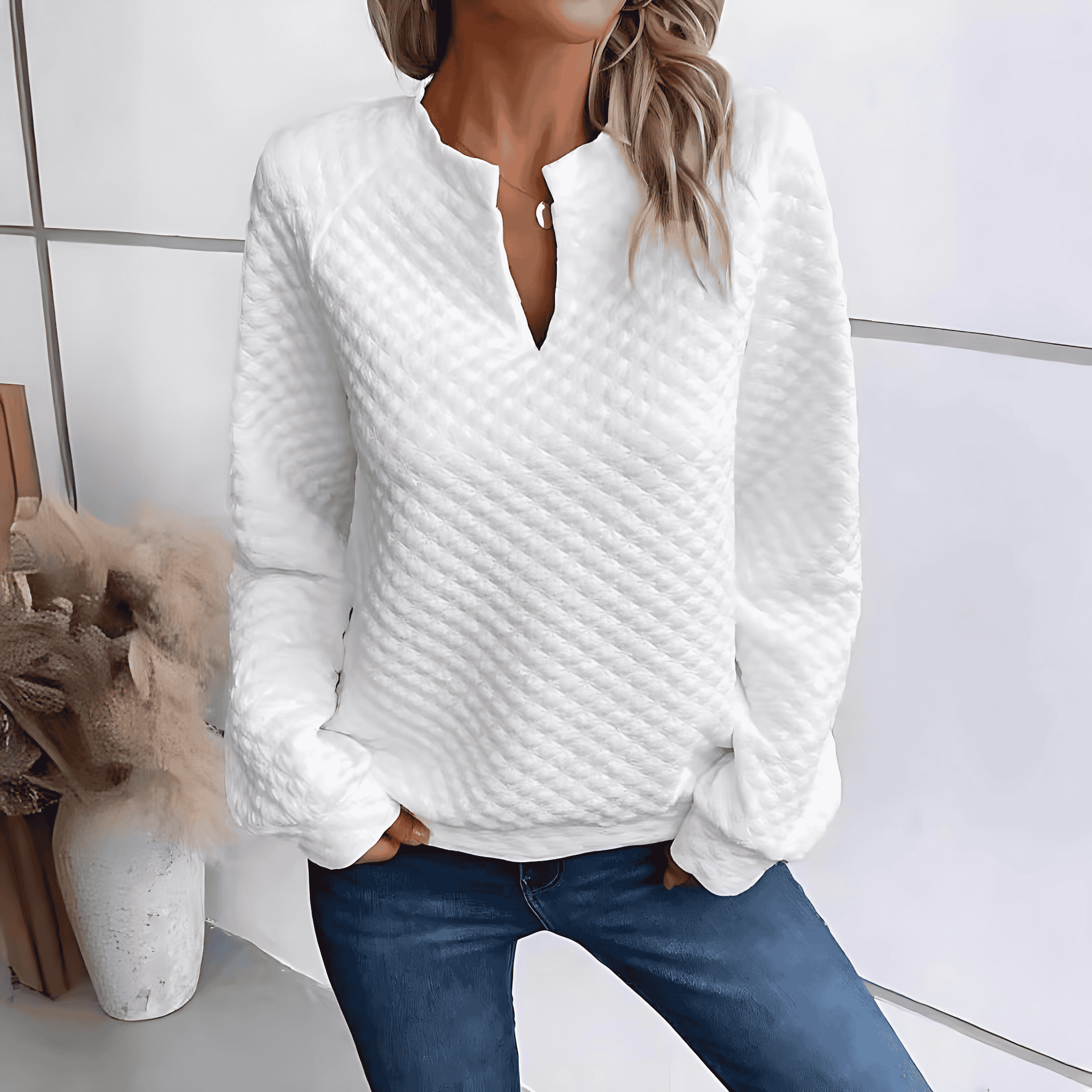 Rosgrove | Women - Fashionable Jumper - Cosy Knit Style