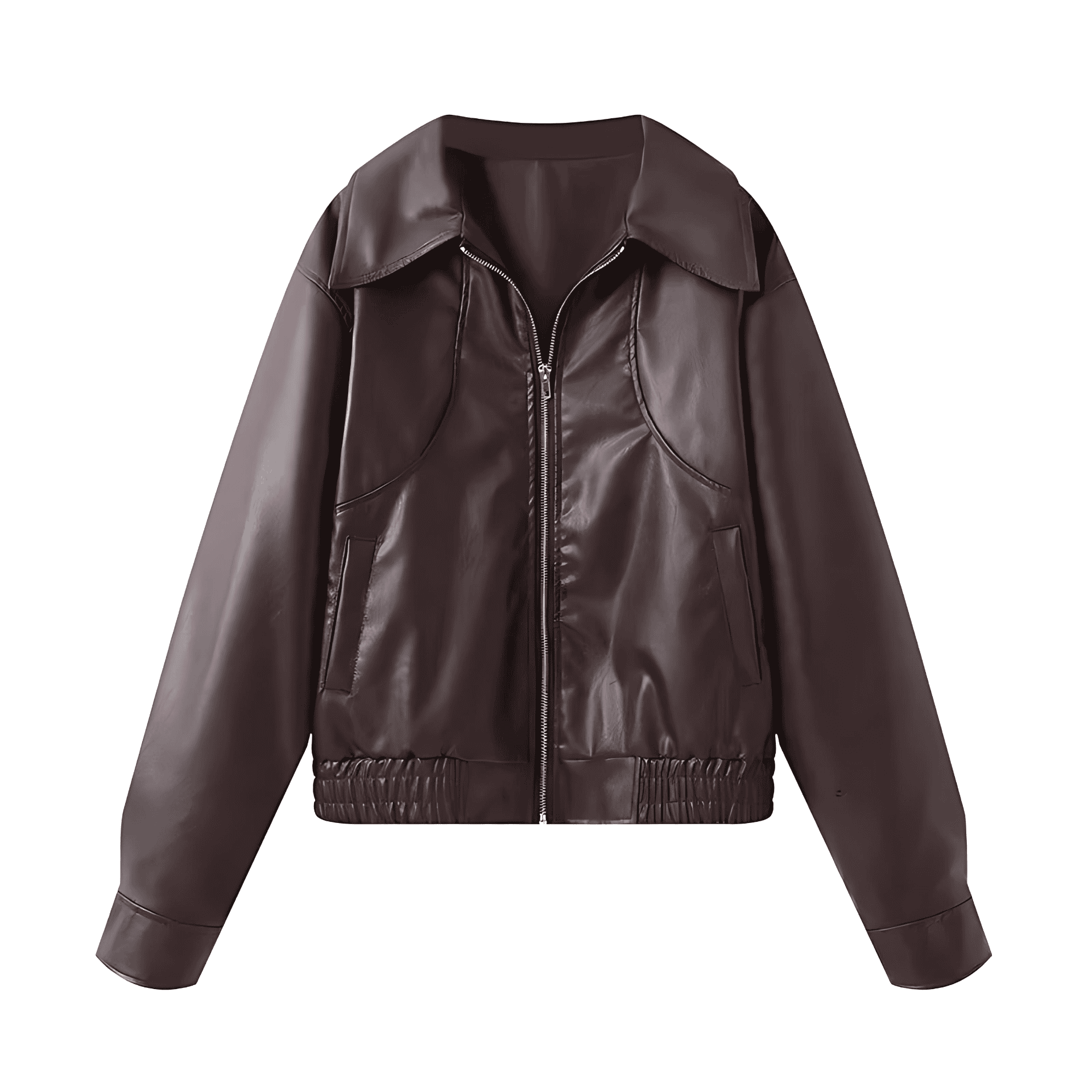 Rosgrove | Women - Faux Leather Jacket - Casual Fit