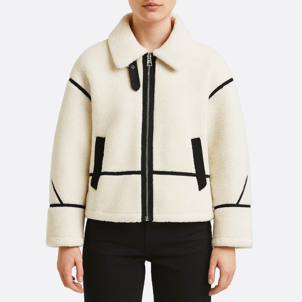 Rosgrove | Women - Fleece Jacket - Cozy Teddy Borg Style