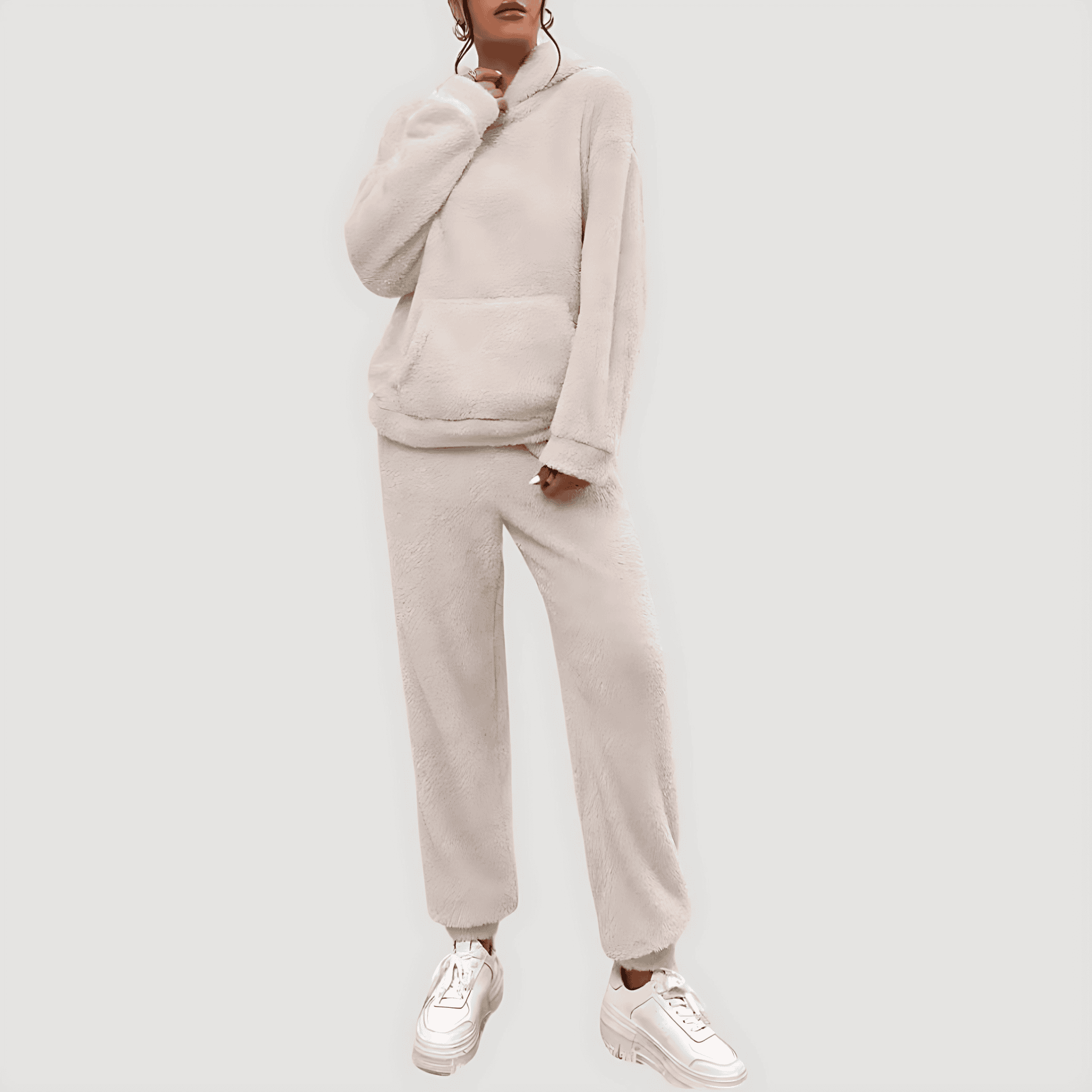 Rosgrove | Women - Fleece Loungewear Set - Winter Tracksuit