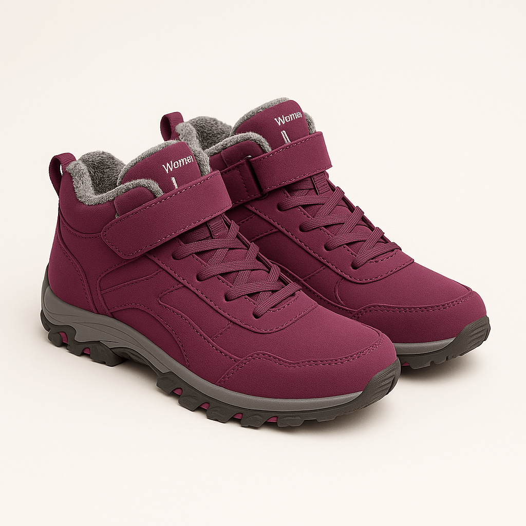 Rosgrove | Women - Fur Lined Ankle Boots - Non-Slip