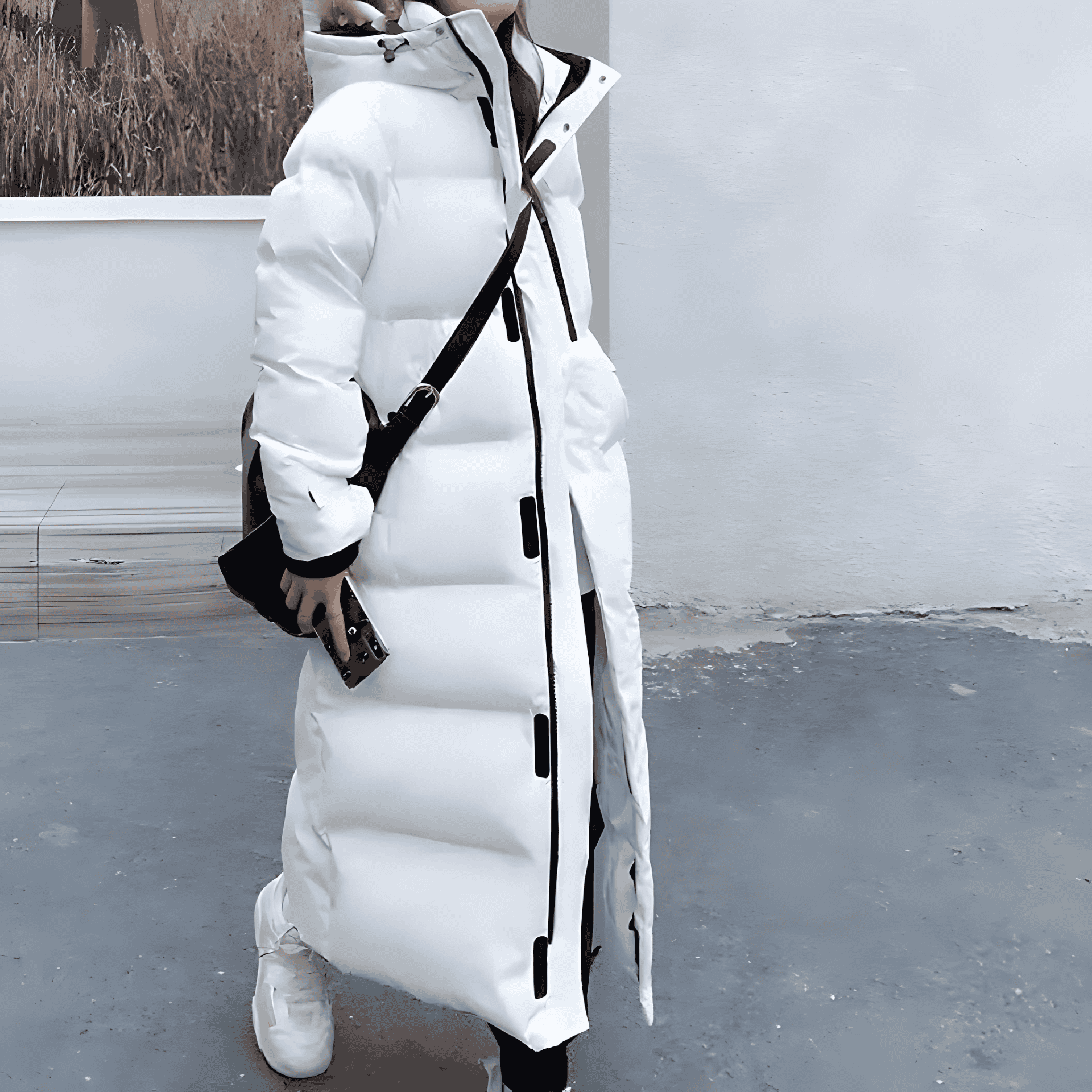Rosgrove | Women - Hooded Long Padded Coat - Warm & Stylish
