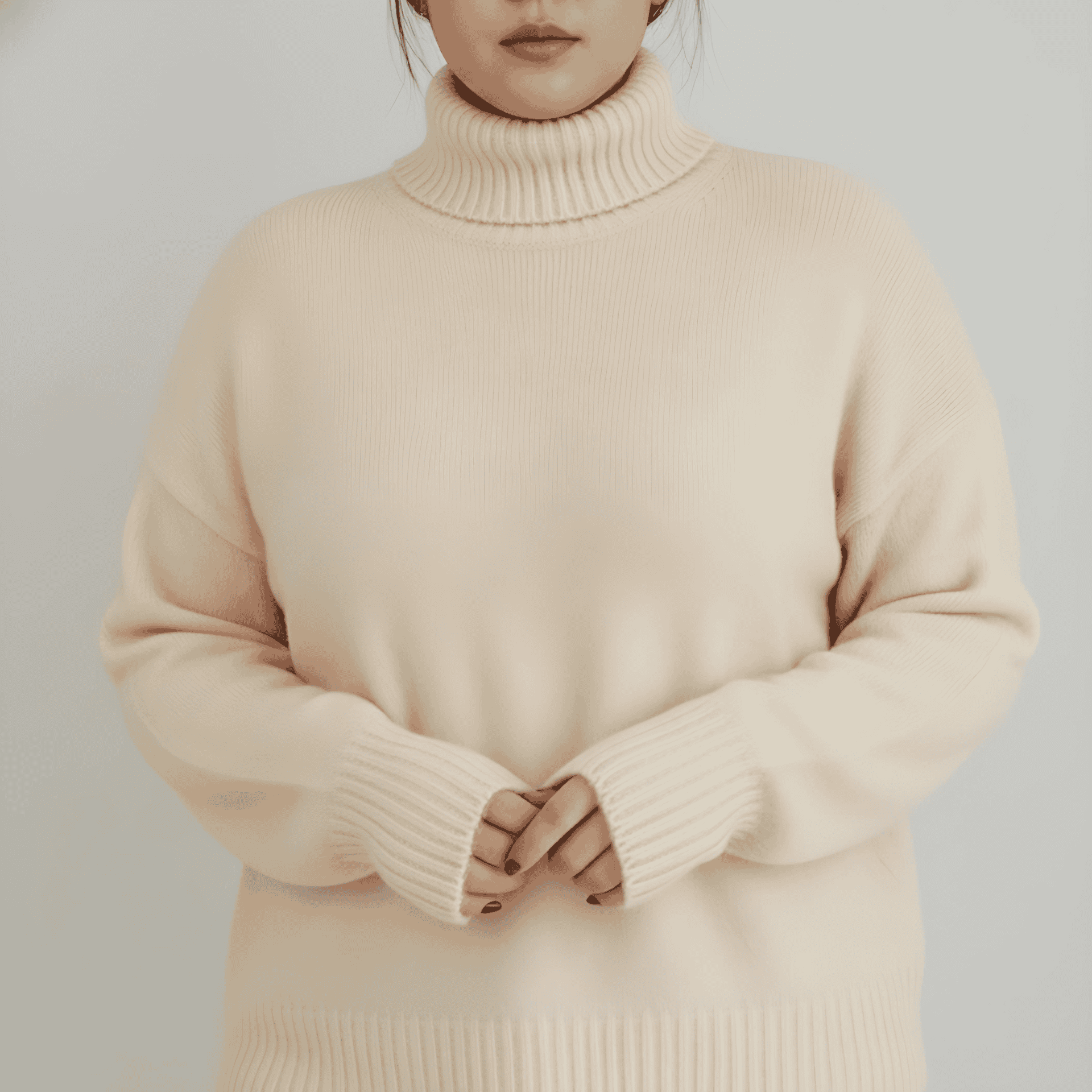 Rosgrove | Women - Knitted Cashmere Look Turtleneck